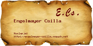 Engelmayer Csilla névjegykártya